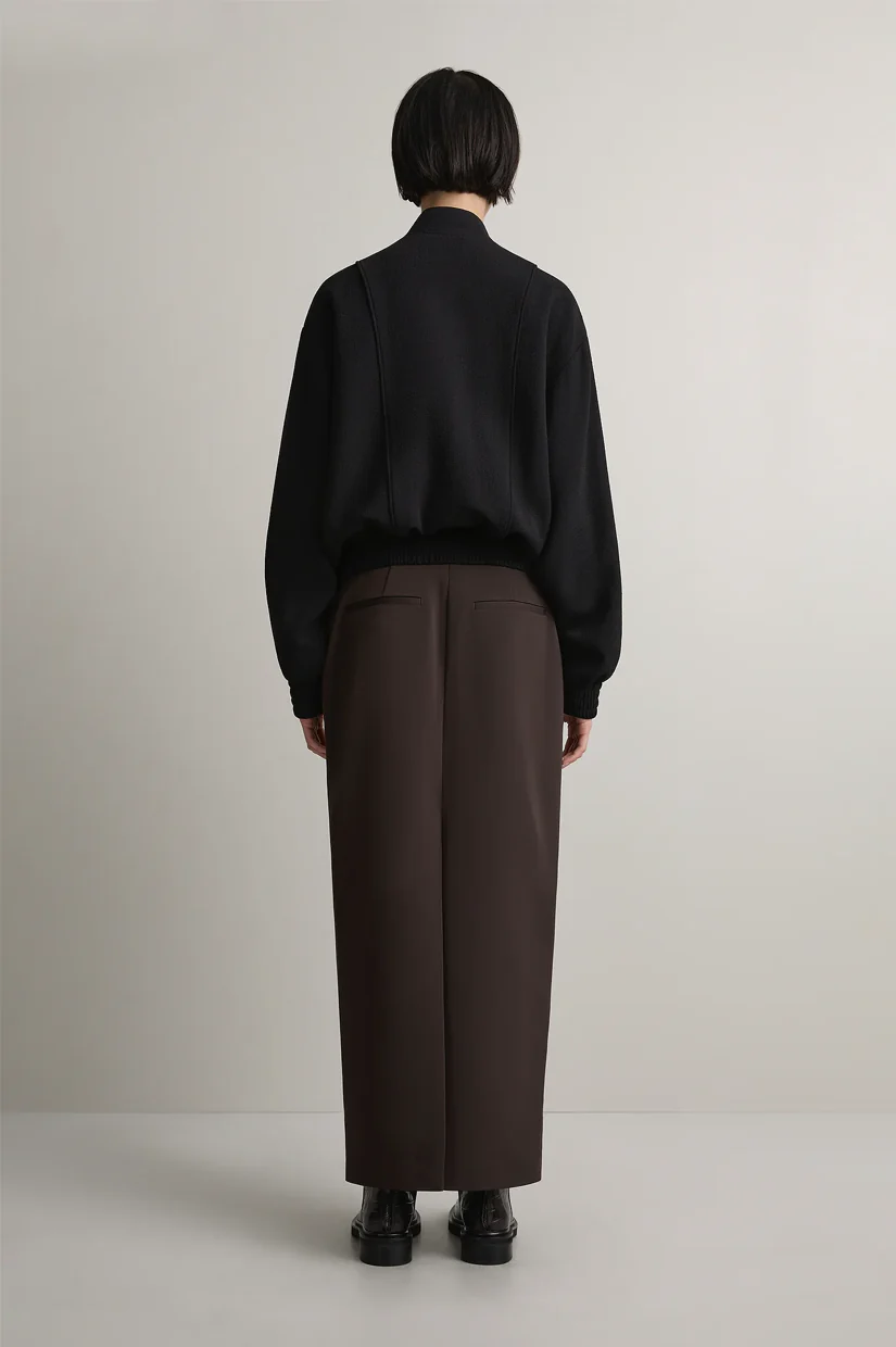 A.EMERY The Giles Bomber Jacket - Black - Image 3