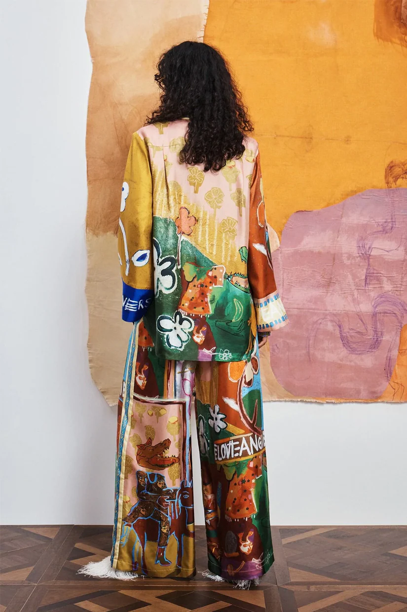 Alemais Mlak Silk Pant - Image 3