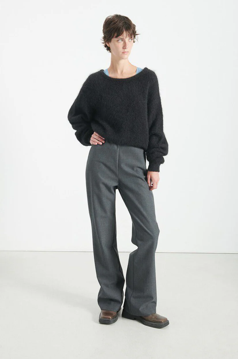 American Vintage Niby Jumper - Black - Image 4