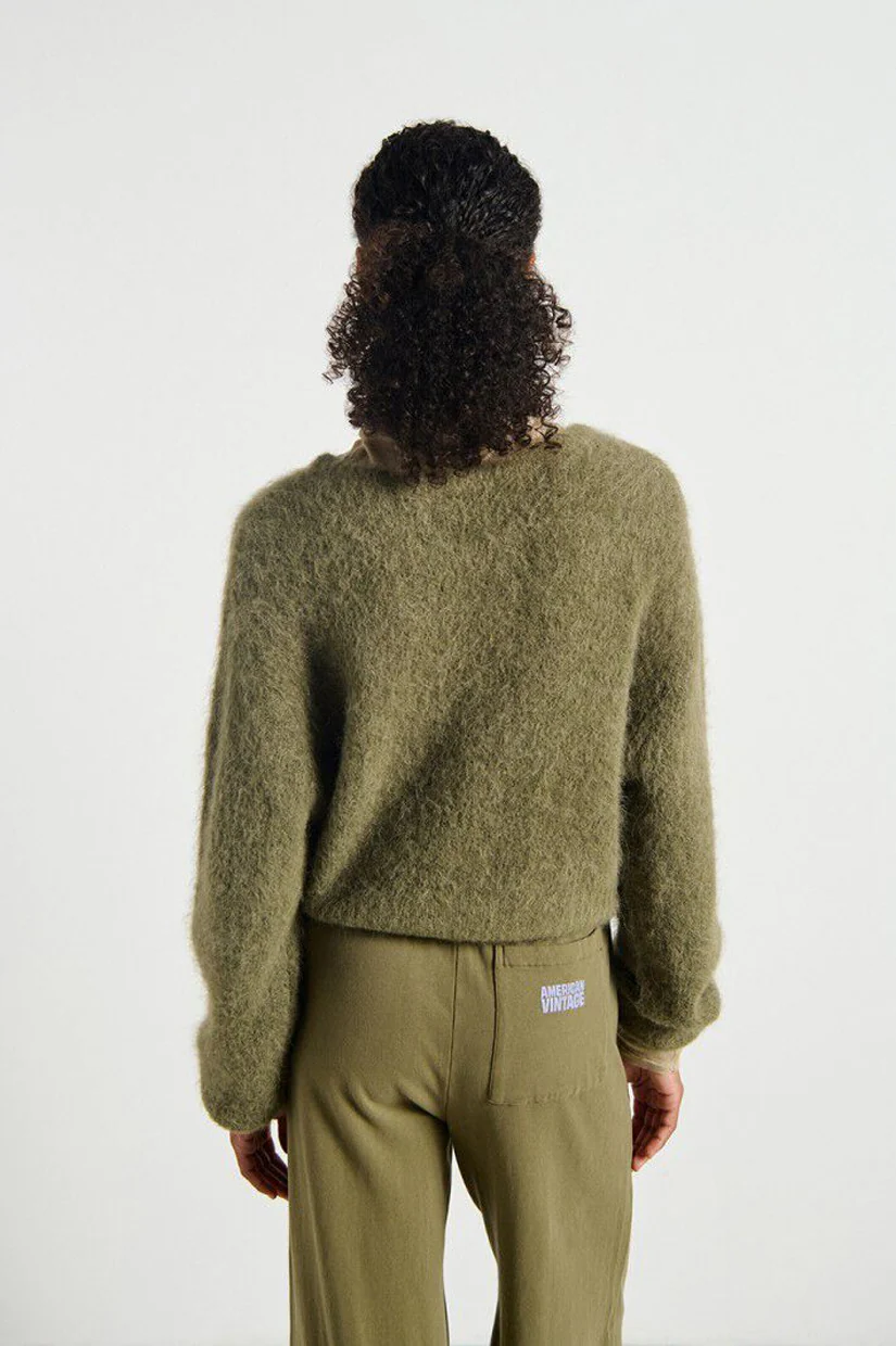 American Vintage Niby Jumper - Khaki - Image 3