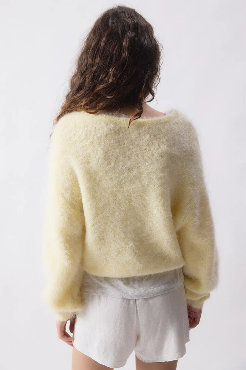 American Vintage Niby Jumper - Lemonade Melange - Image 2