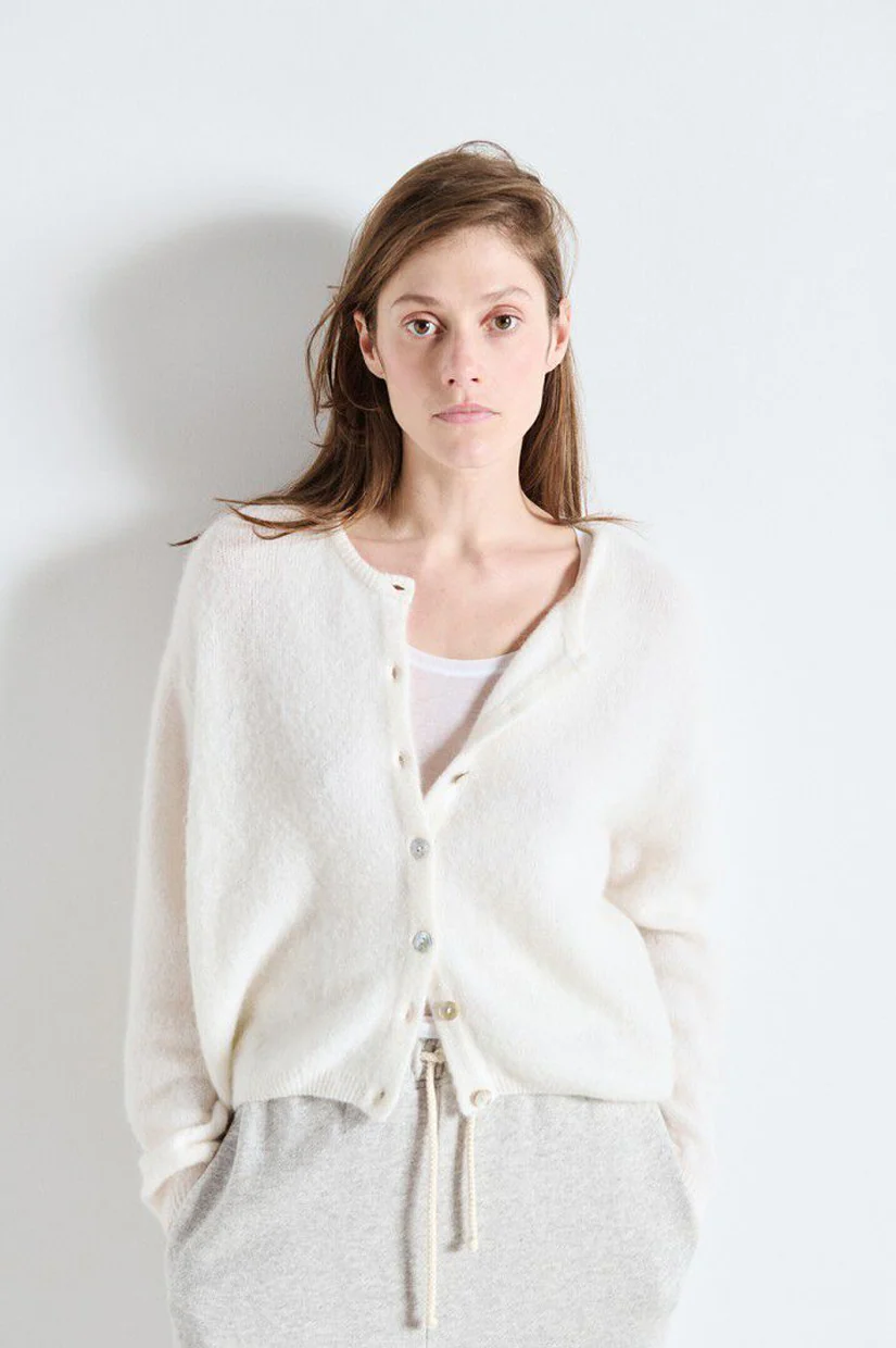 American Vintage Vitow Cardigan - White