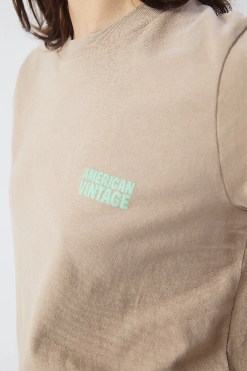 American Vintage Ykobow T-shirt - Seeds - Image 3