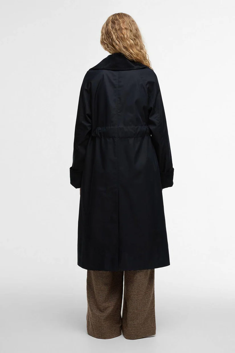 Barbour Reagan Showerproof Jacket - Dark Navy/Ancient Poplar - Image 3