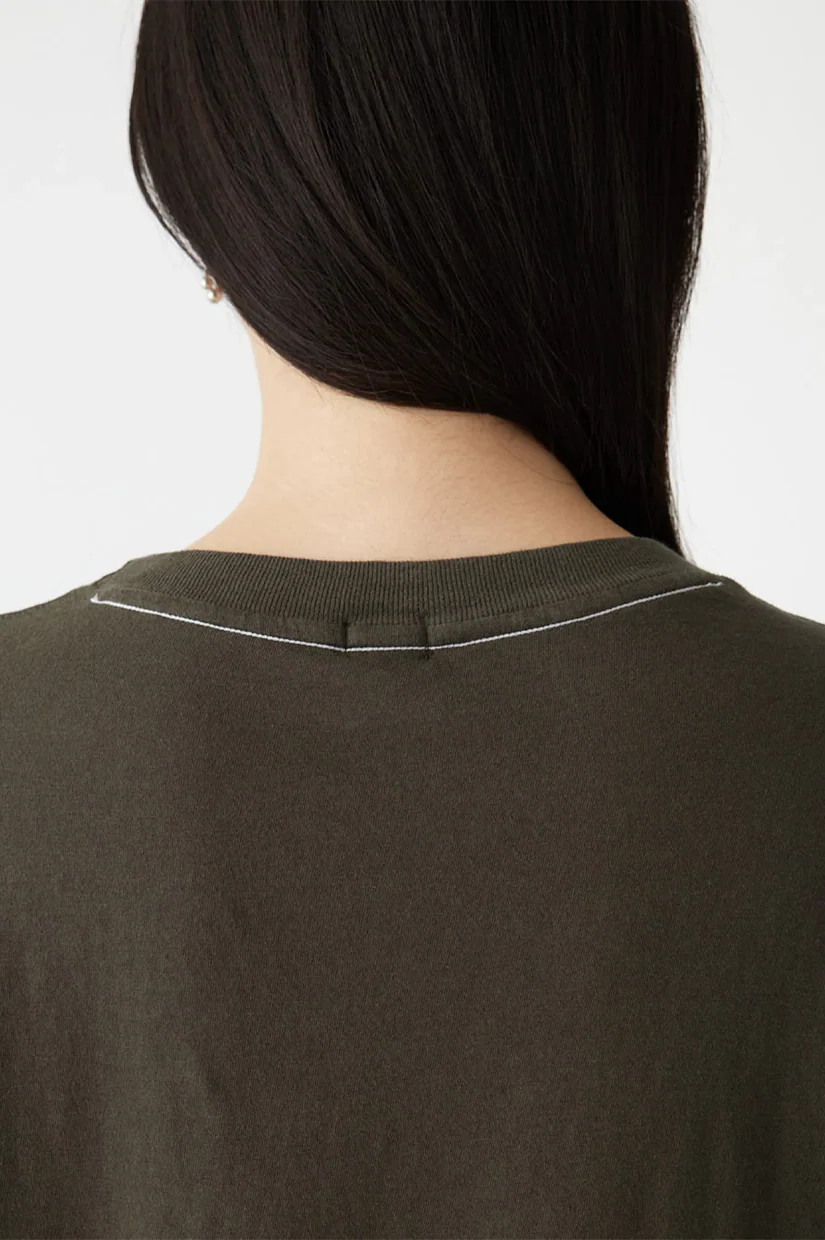 Bassike Classic T-shirt - Ash - Image 3