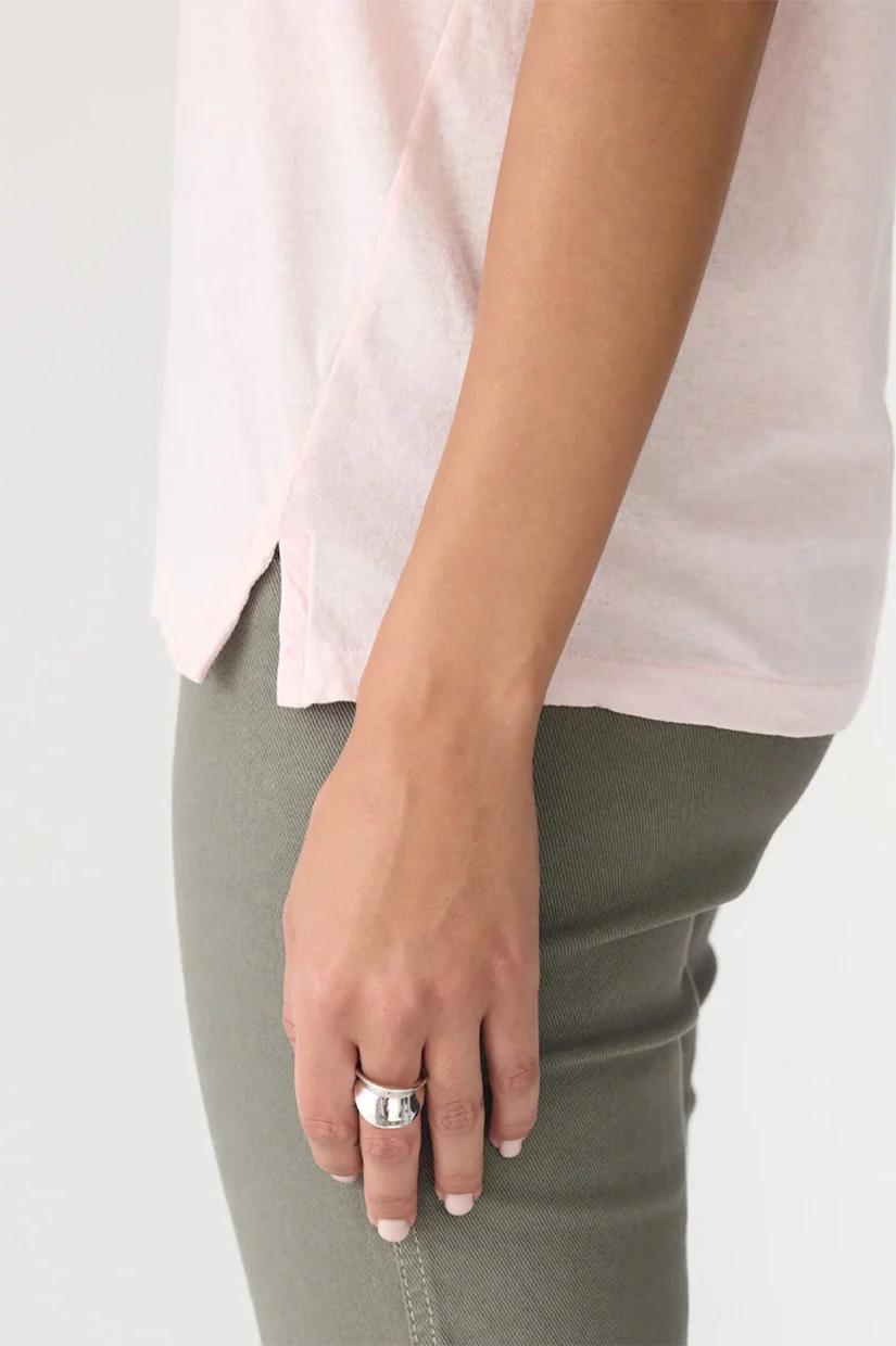 Bassike Classic T-shirt - Powder Pink - Image 4