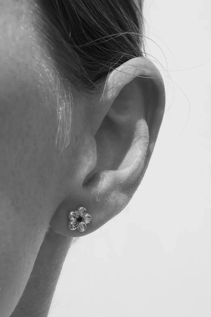 C&V Cherry Blossom Studs - Gold - Image 2