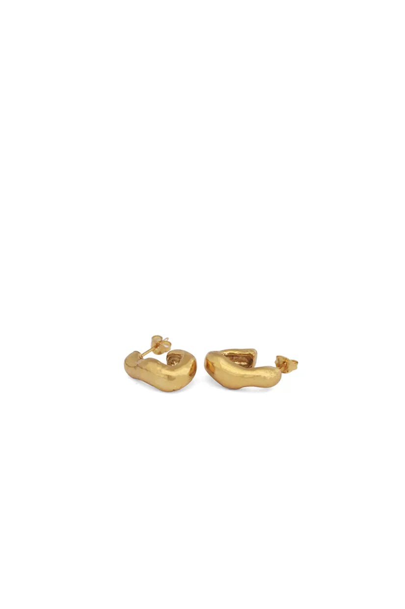 C&V Ripple Hoops - Gold
