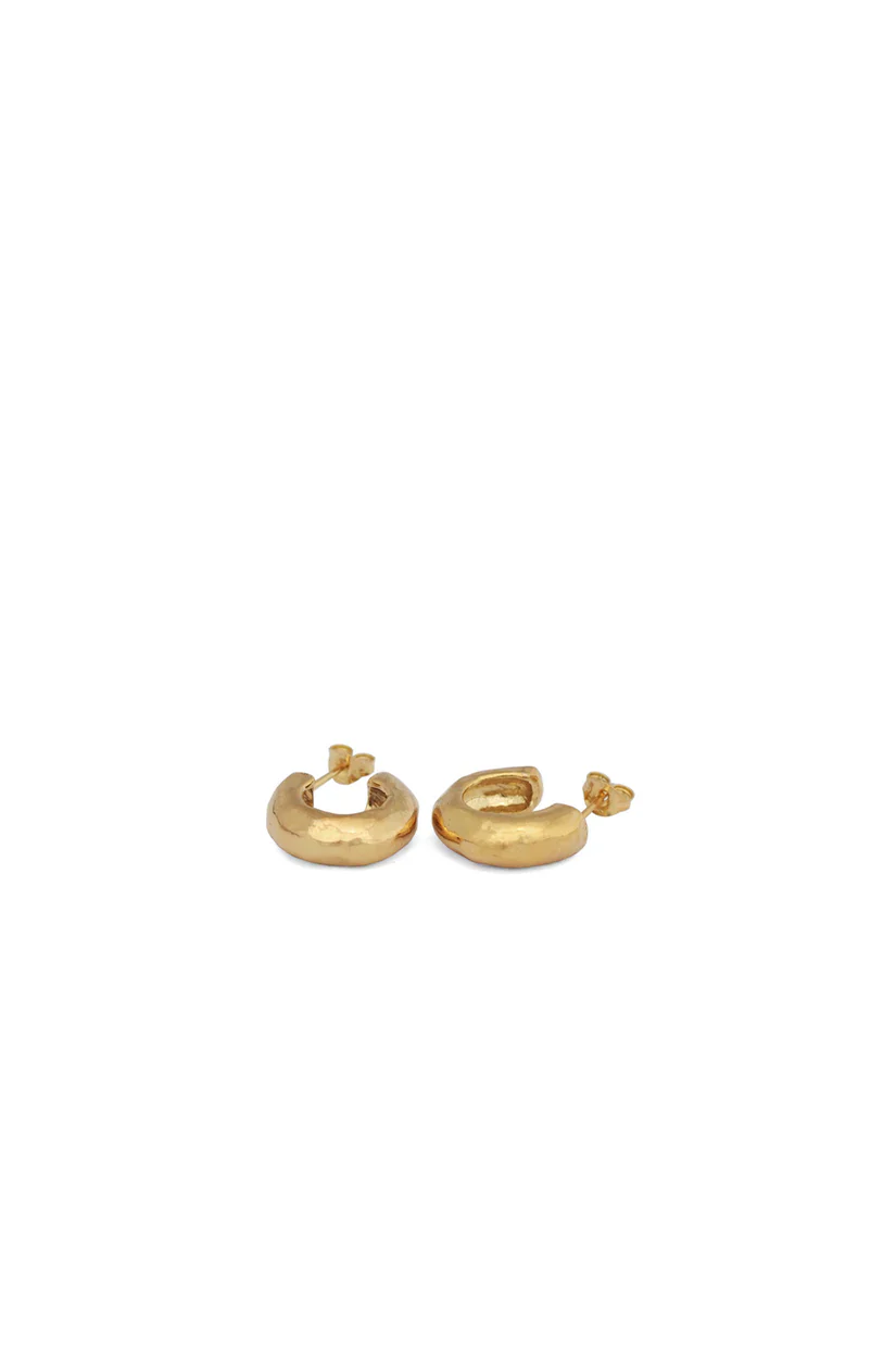 C&V Roly Poly Hoops - Gold