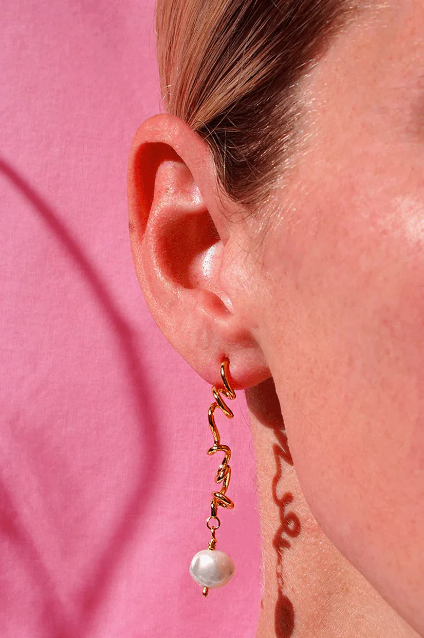 C&V Small Wisteria Earrings - Image 3