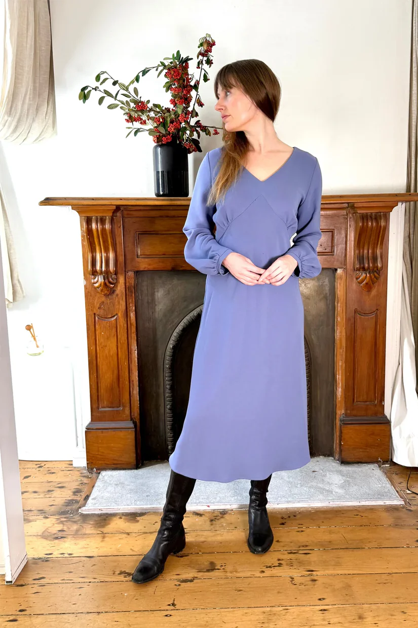 Carlson Camille Dress - Bluebell