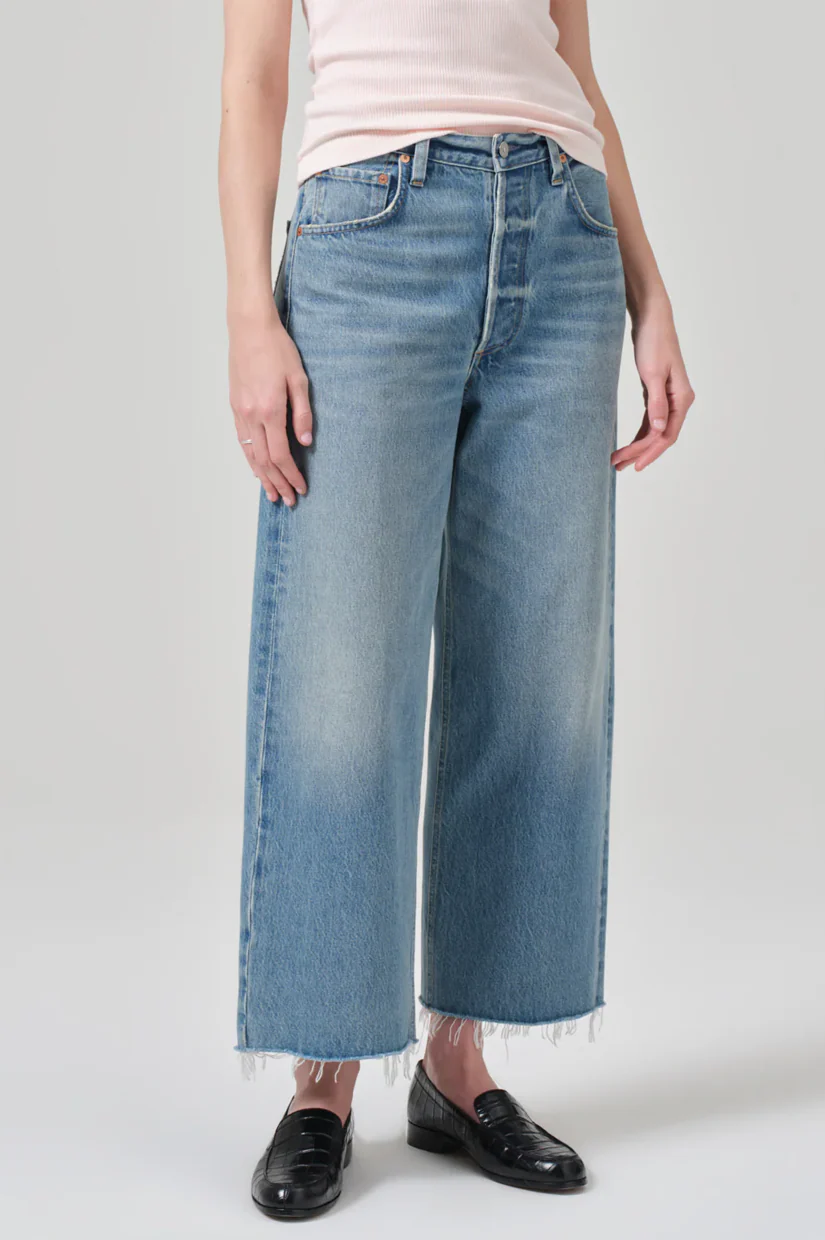 Citizens Of Humanity Ayla Raw Hem Crop - Doheny - Image 3