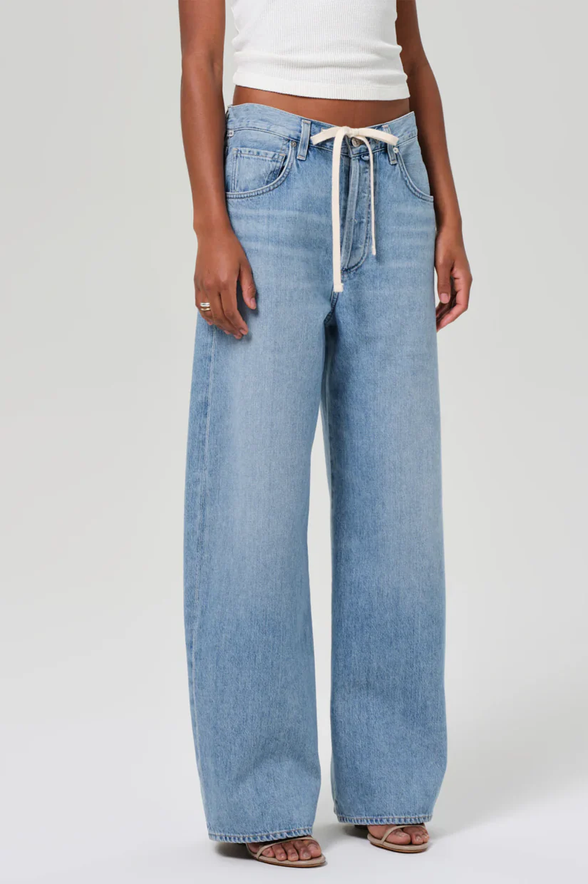 Citizens Of Humanity Brynn Trousers - Blue Lace - Image 4
