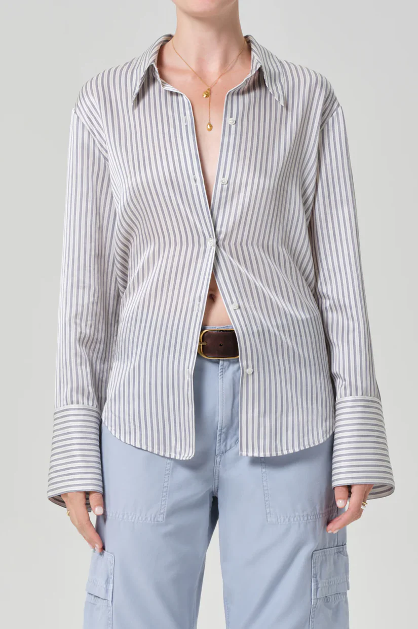 Citizens Of Humanity Camilla Shirt - Miranda Stripe