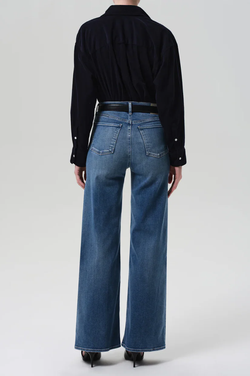 Citizens Of Humanity Lyra Long Wide Leg - Cooper - Image 2