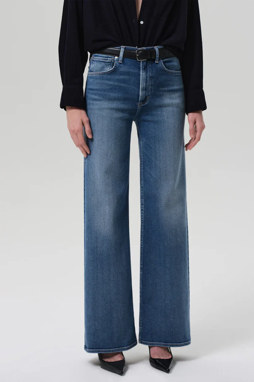 Citizens Of Humanity Lyra Long Wide Leg - Cooper - Image 4