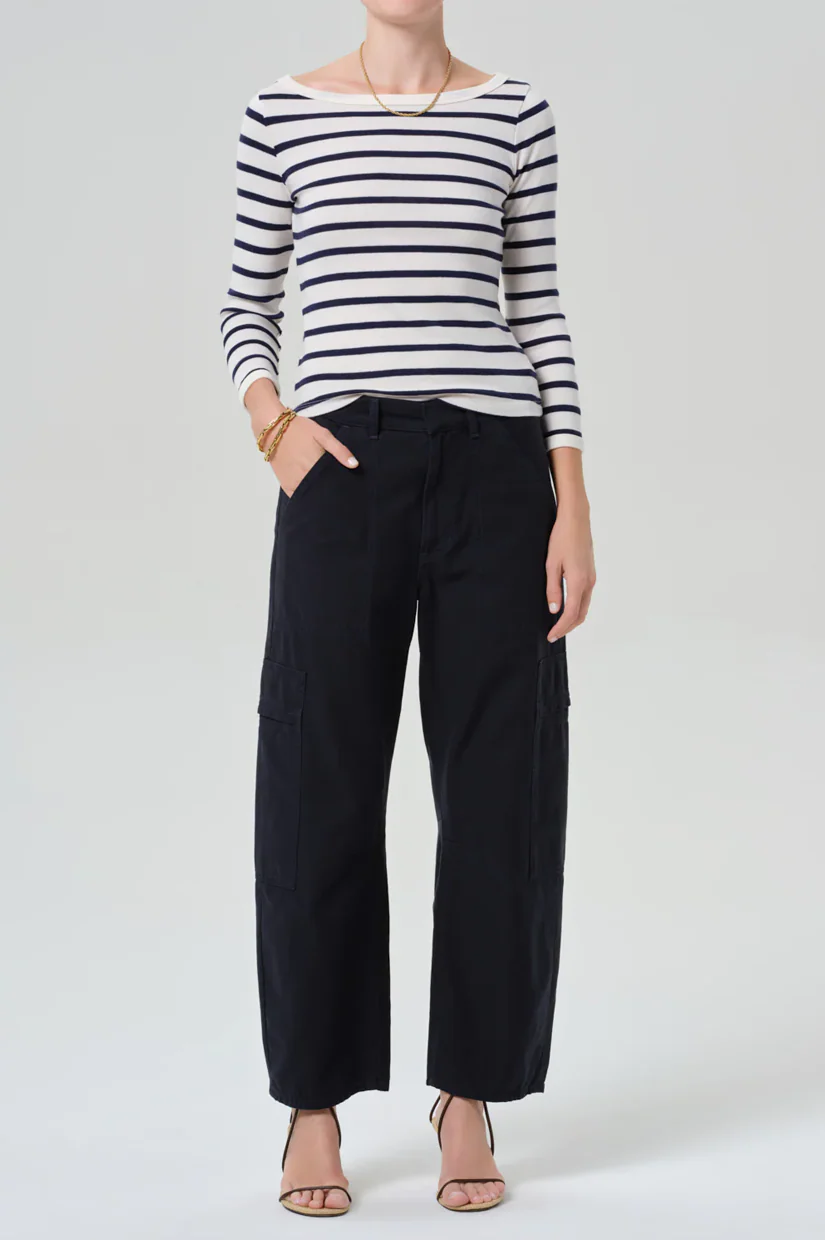 Citizens Of Humanity Marcelle Low Slung Cargo - True Navy