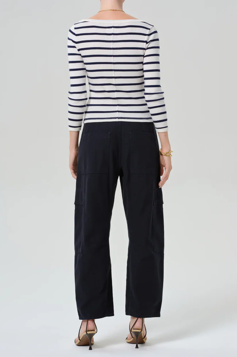 Citizens Of Humanity Marcelle Low Slung Cargo - True Navy - Image 2