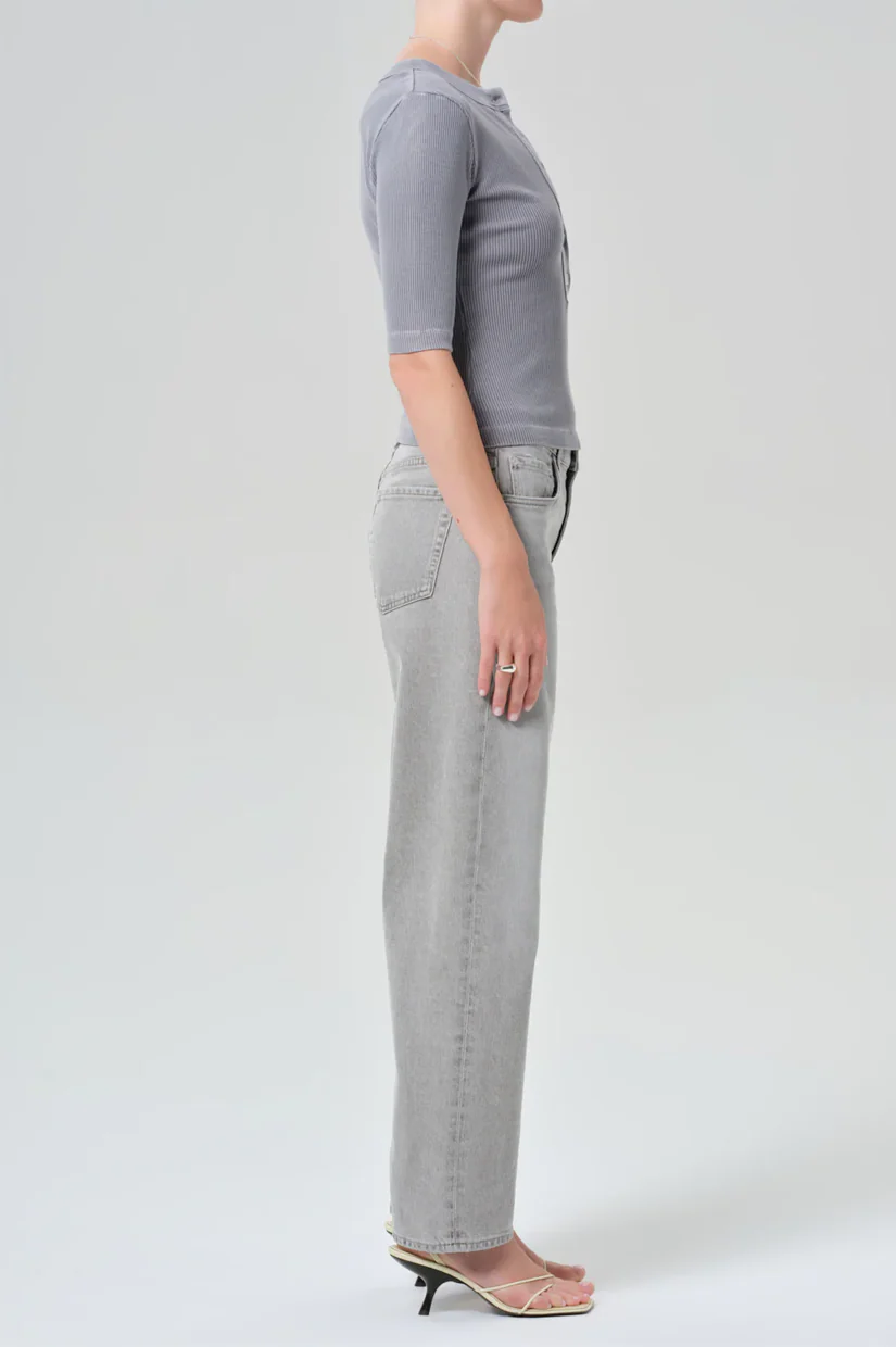 Citizens Of Humanity Miro Long Relaxed Jean - Quartz Grey - Image 3