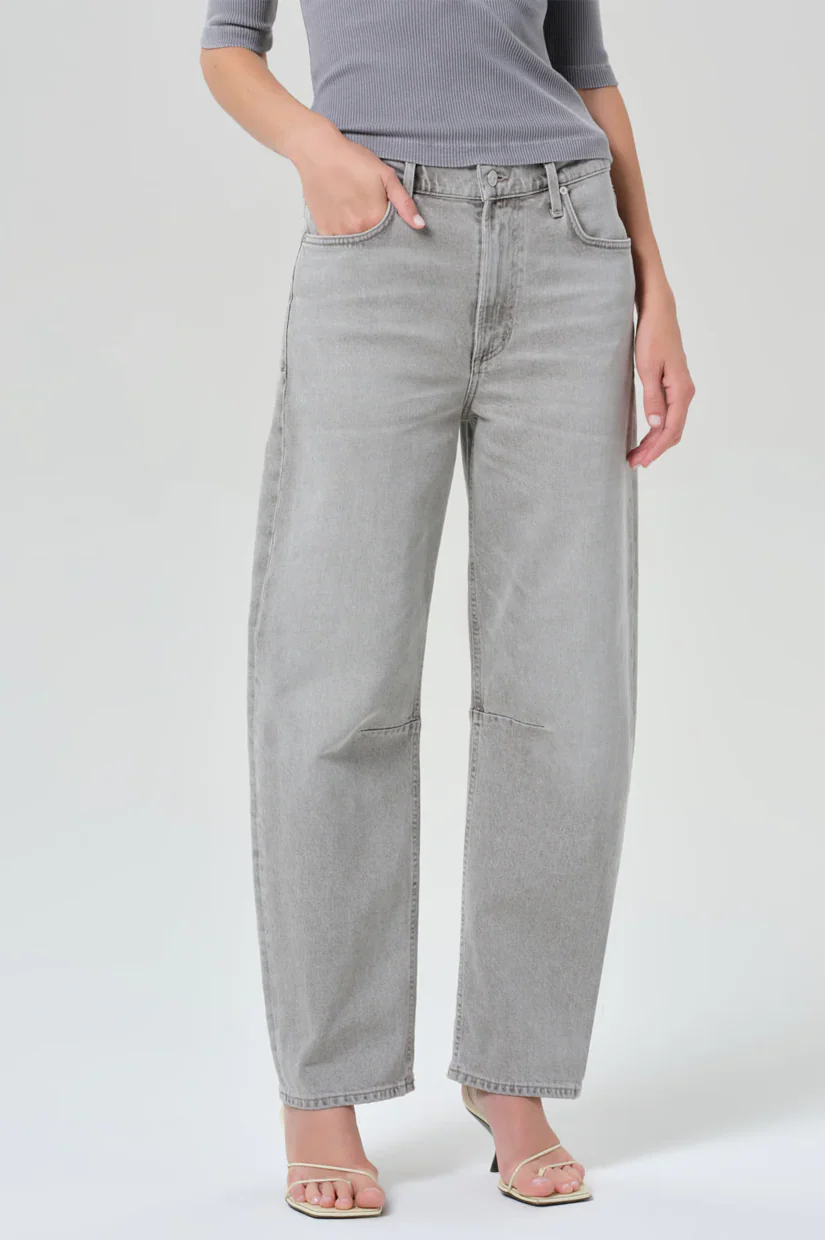 Citizens Of Humanity Miro Long Relaxed Jean - Quartz Grey - Image 4