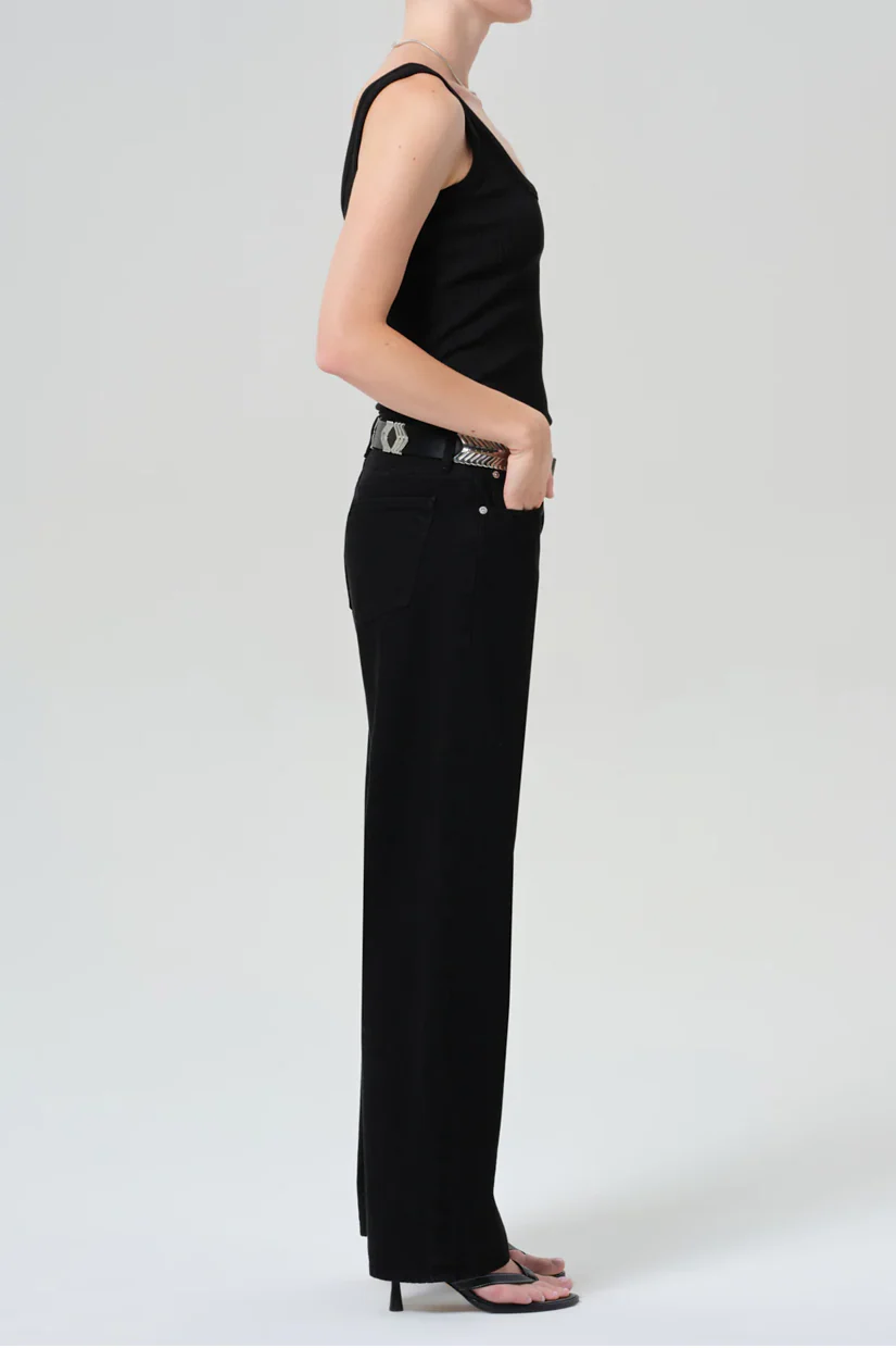 Citizens Of Humanity Miro Long - Solid Black - Image 3