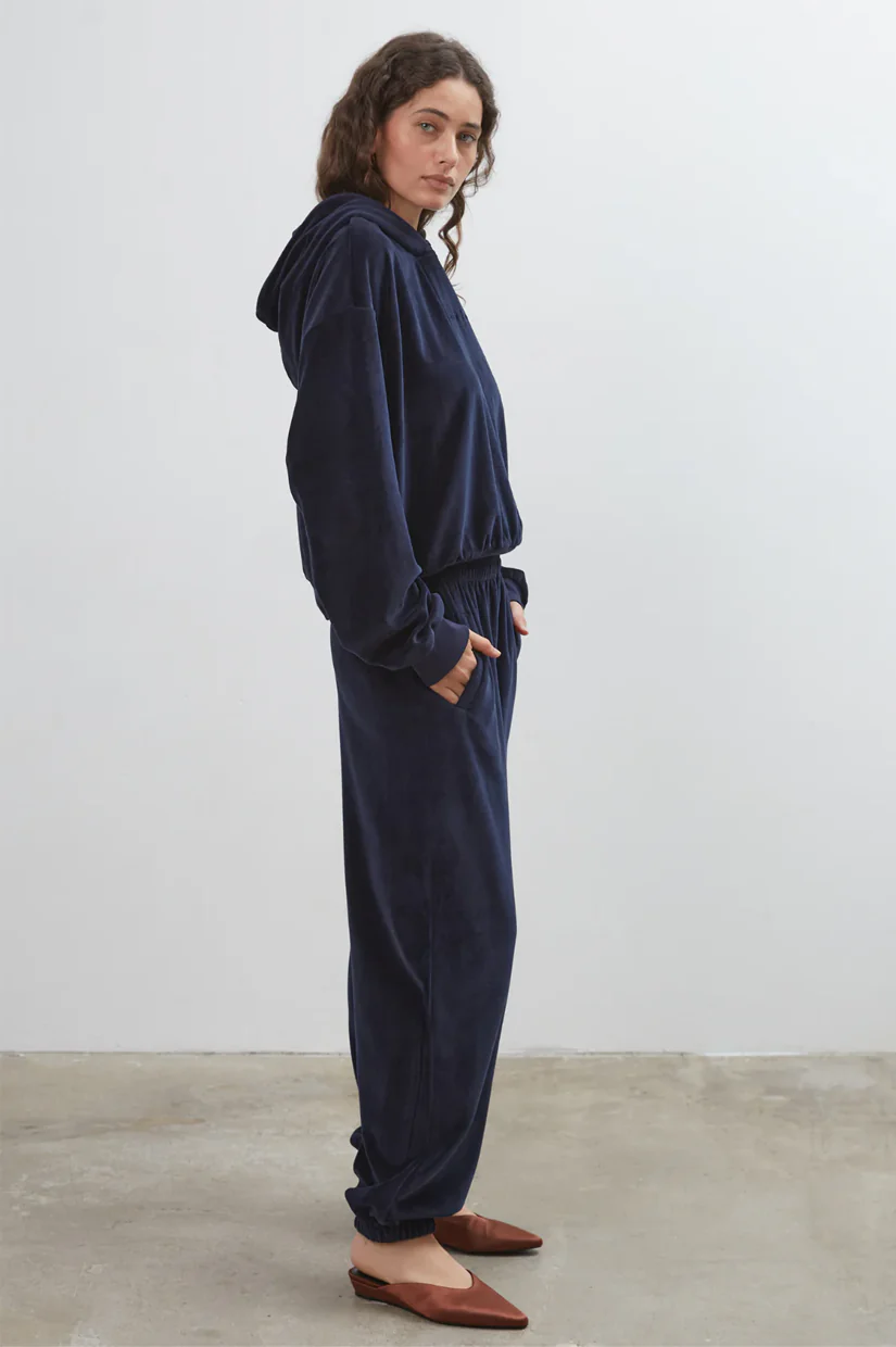 Commonplace Essentials Big Sur Trackpant - Navy - Image 3