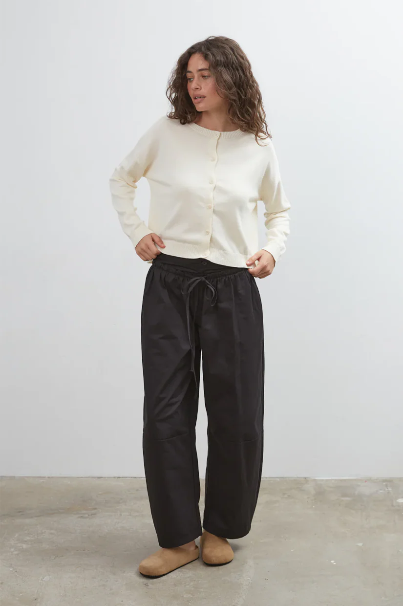 Commonplace Essentials Boundary Double Layer Pant - Black