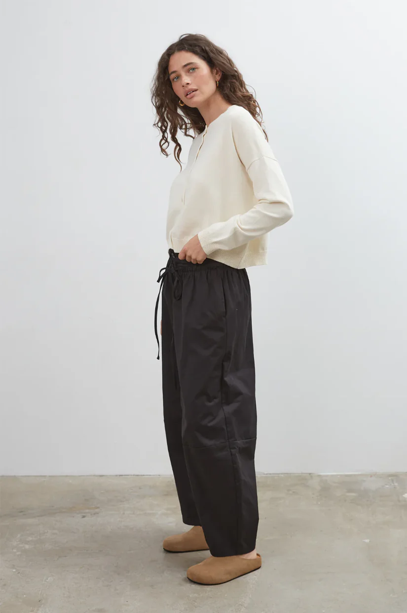 Commonplace Essentials Boundary Double Layer Pant - Black - Image 3