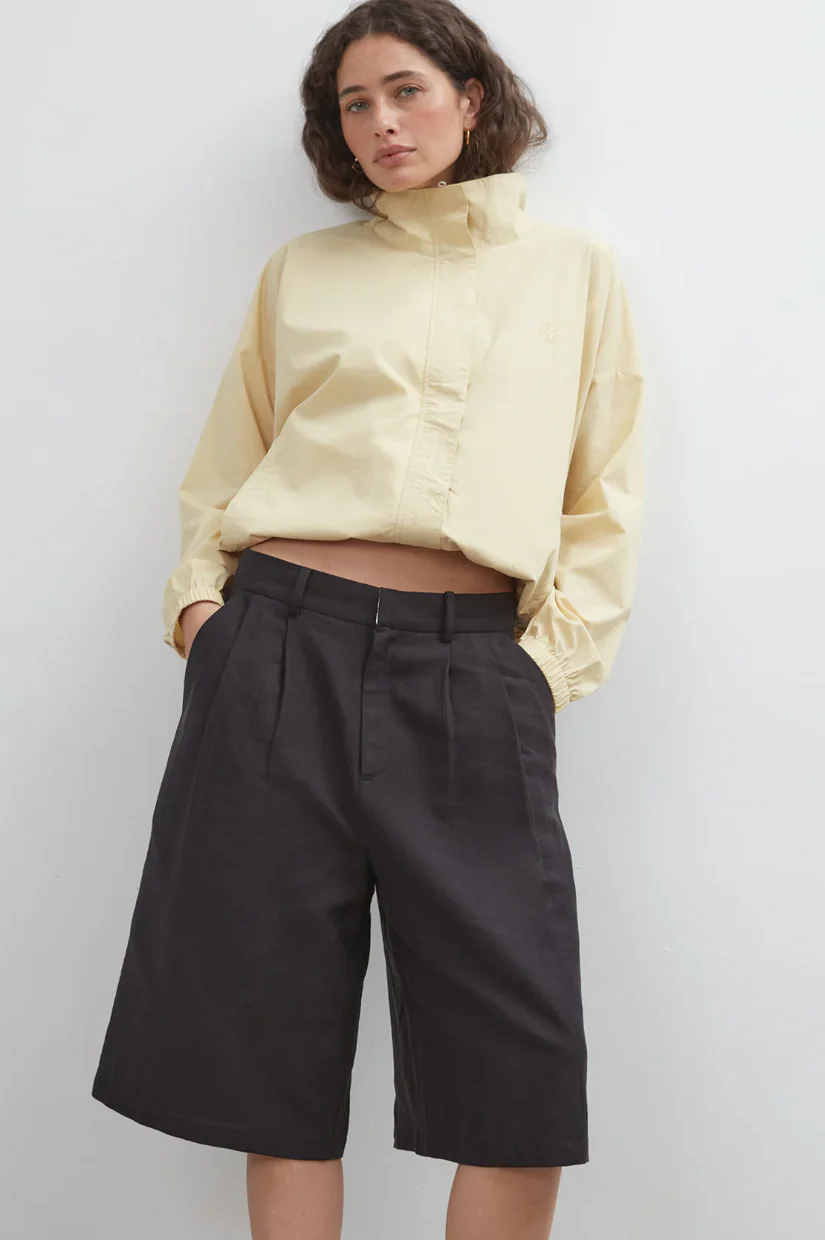 Commonplace Essentials Longline Short - Black