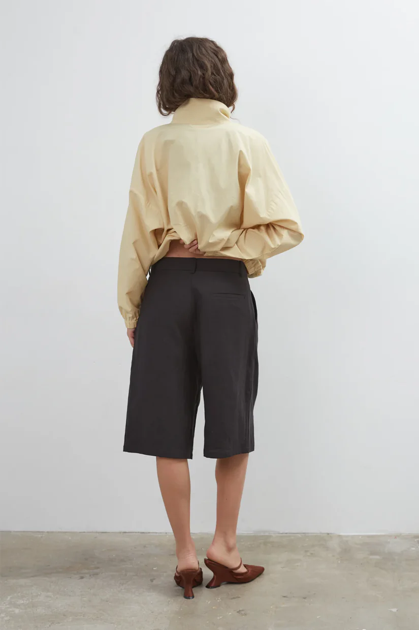 Commonplace Essentials Longline Short - Black - Image 4