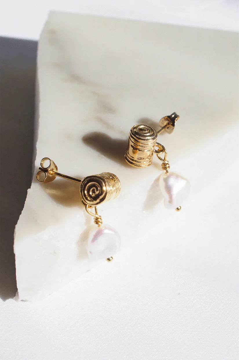 Creeps and Violets Mini Spirals With Pearls - Image 3