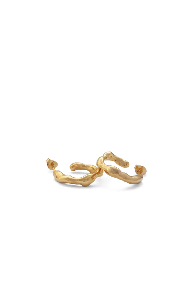 Creeps & Violets Curve Hoops - Image 3