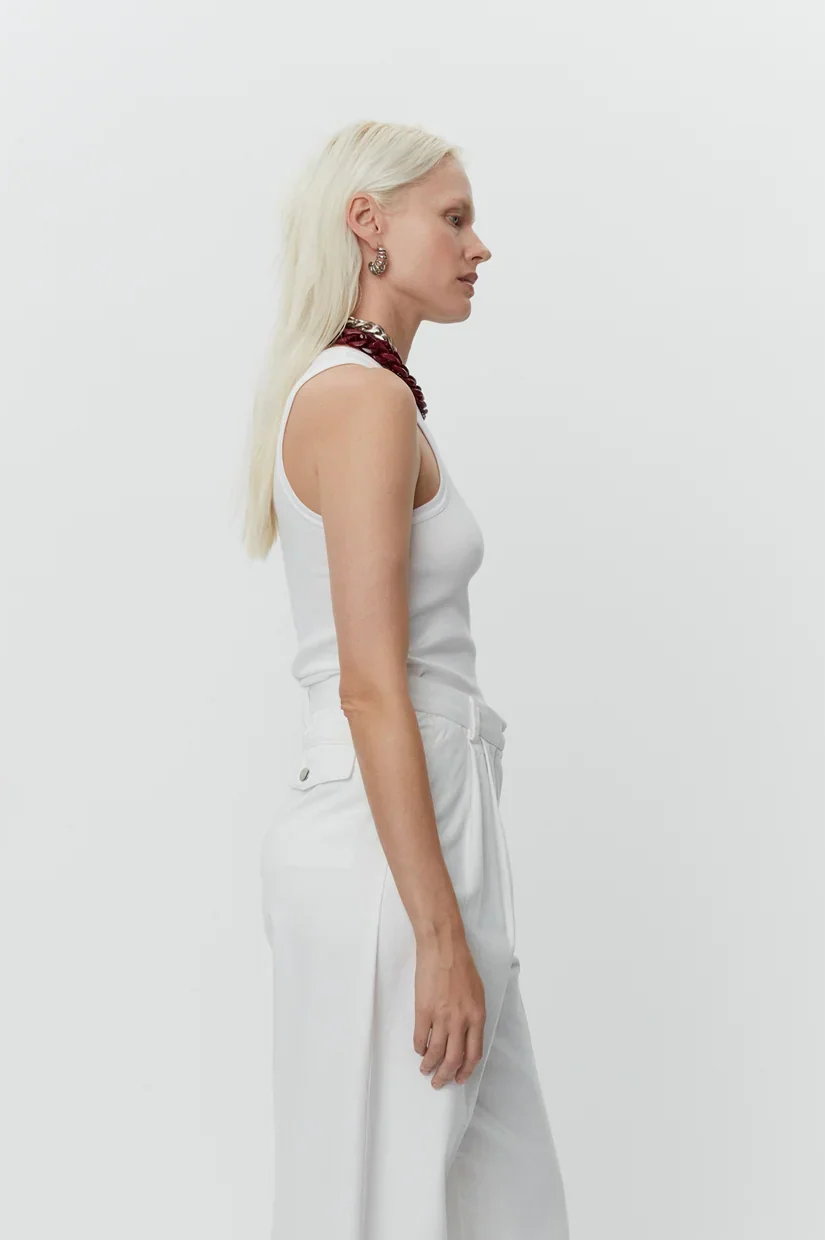Day Birger et Mikkelsen Alisson Top - Bright White - Image 2