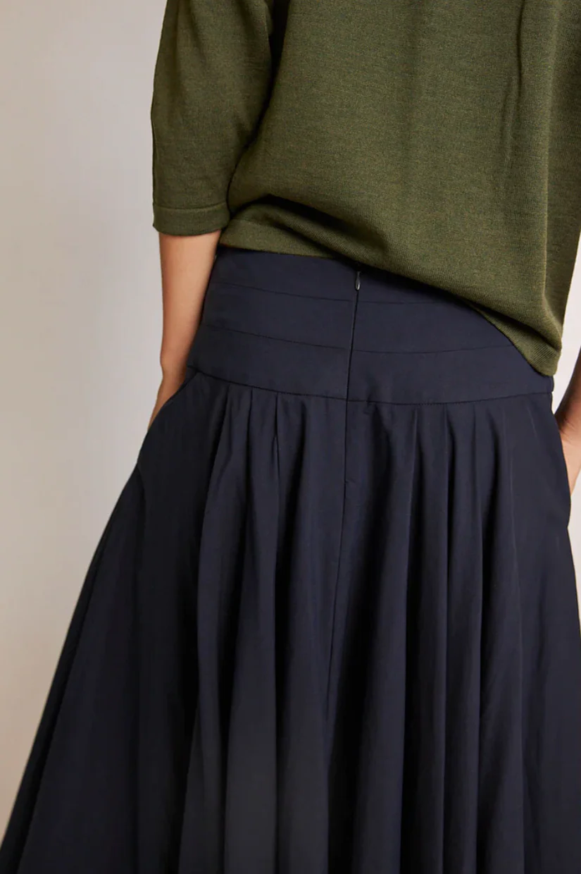 Daylight Moon Some People Say Skirt - French Navy - Image 3