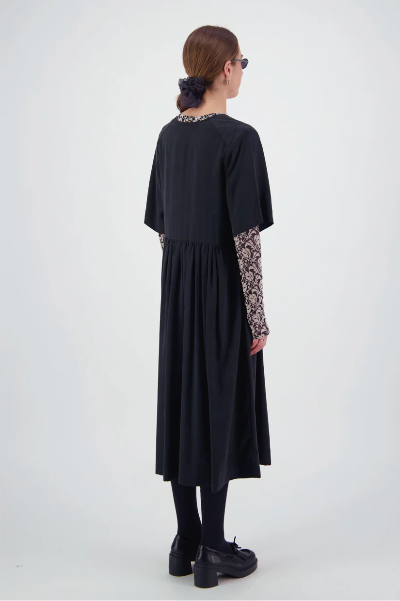 Daylight Moon We'll See Stars Dress - Black - Image 4