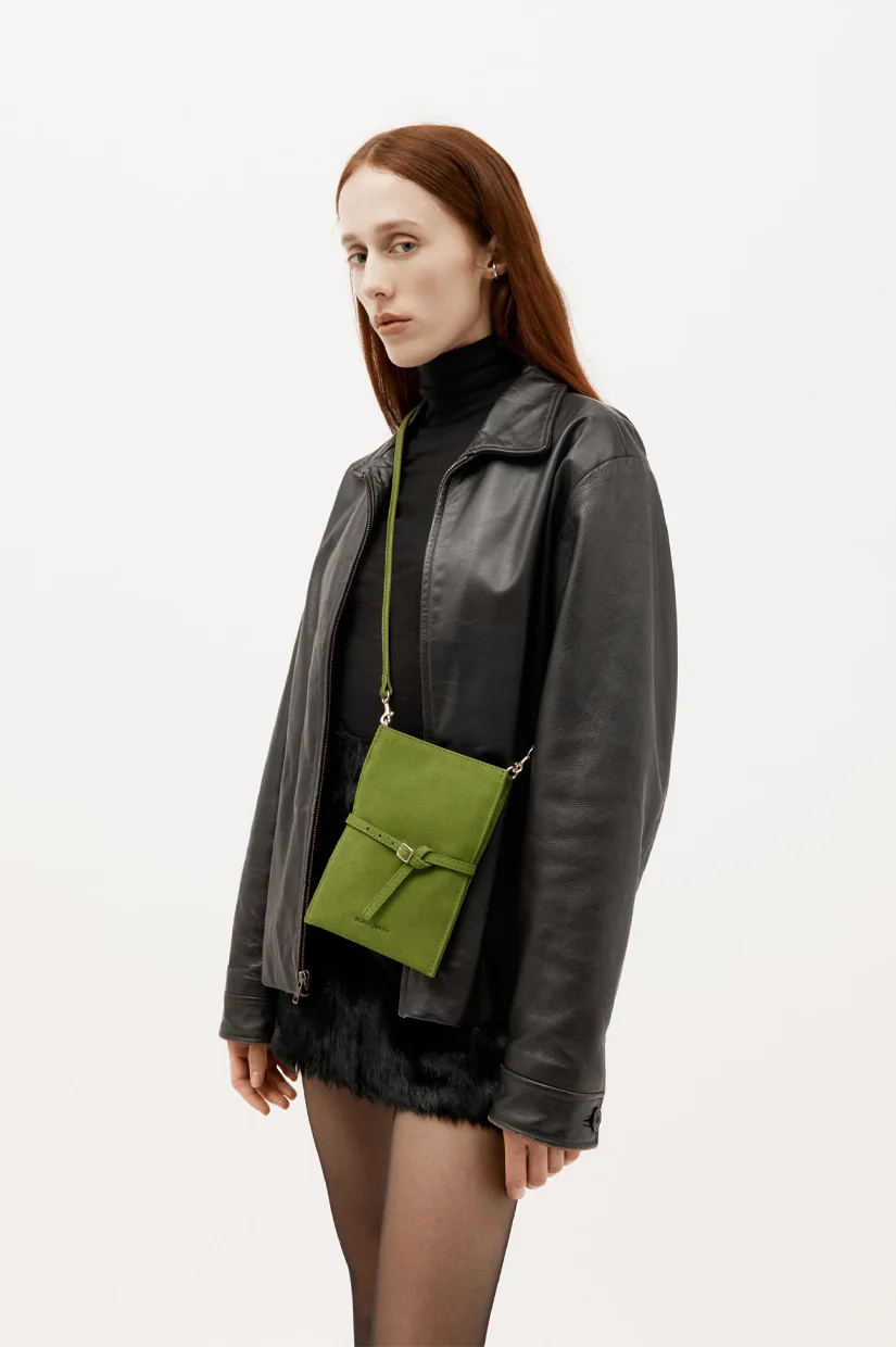 Deadly Ponies Mr Penny Pouchette - Frog Suede - Image 4