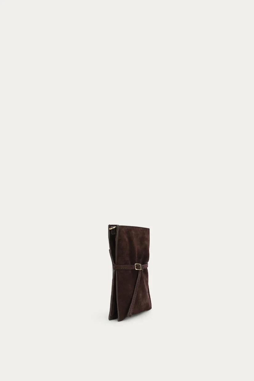 Deadly Ponies Mr Penny Pouchette - Java Suede - Image 2