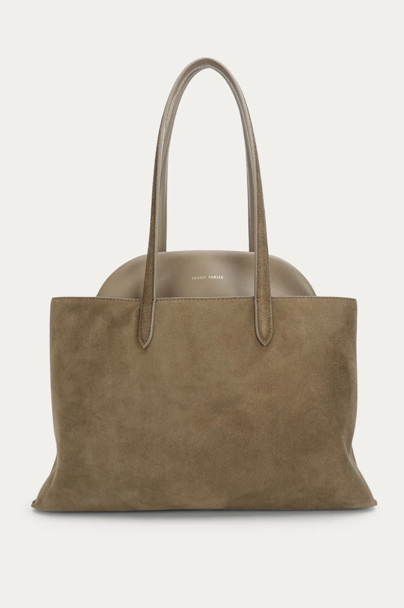 Deadly Ponies Mr Vault Tote - Dune Suede
