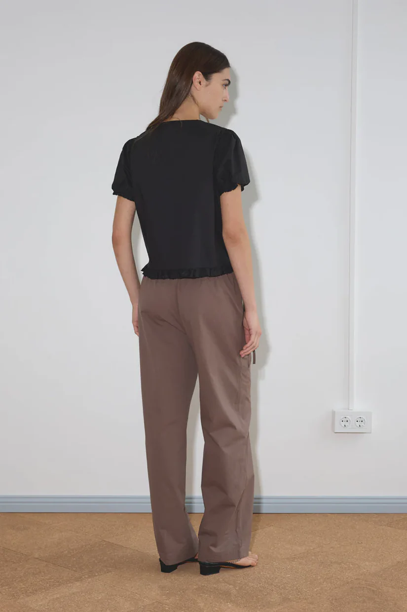 Deiji Studios Pintuck Top - Black - Image 4