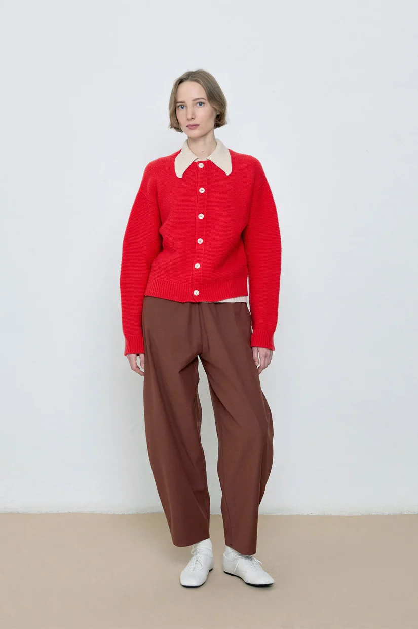 Diarte Mila Cardigan - Scarlet