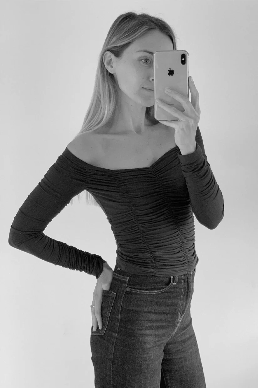 Dominique Healy Jolene LS Tee - Black