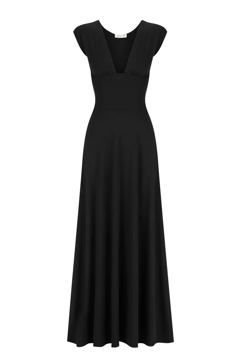 Dominique Healy Marilyn Dress - Black - Image 4