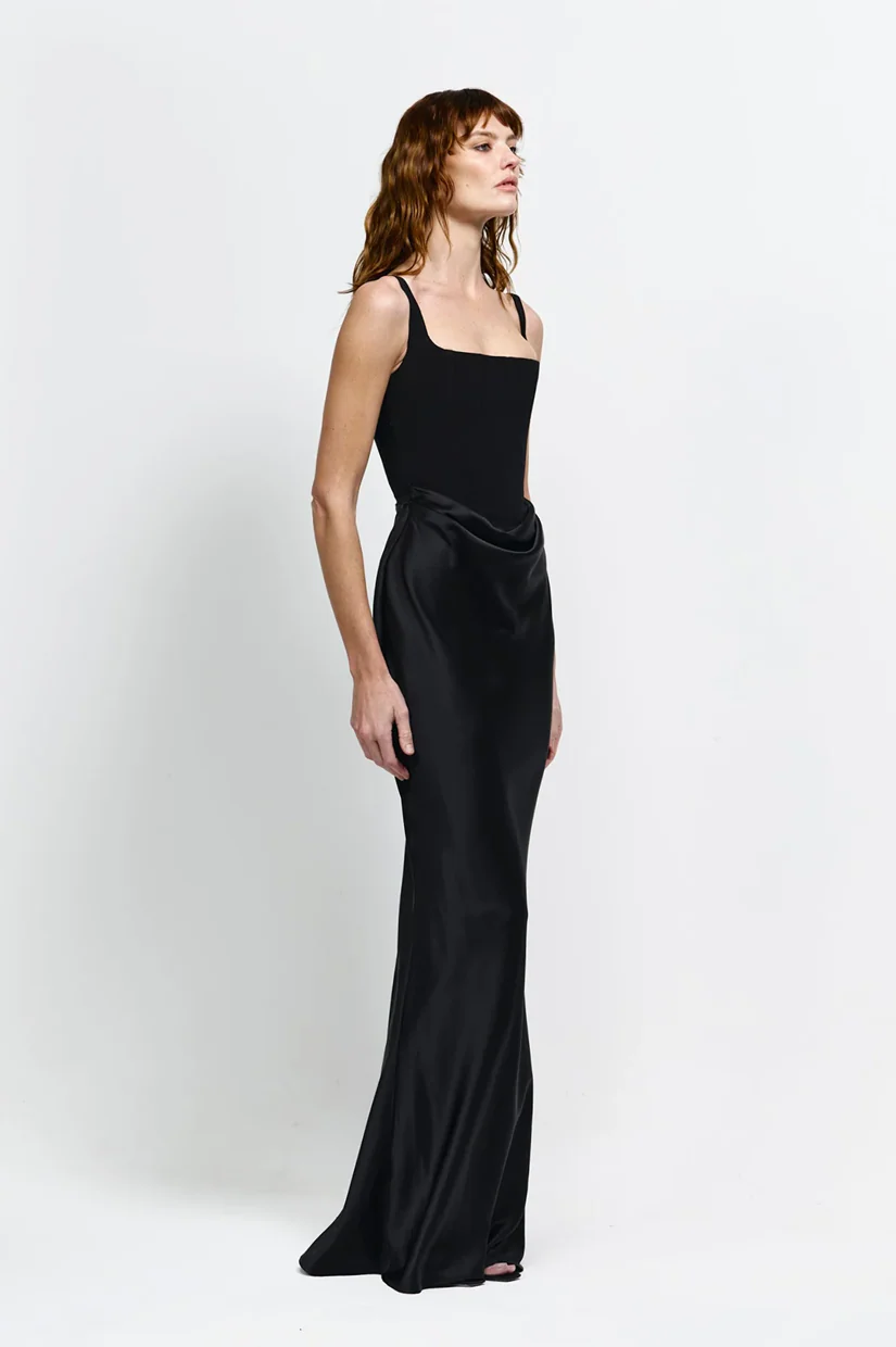 Effie Kats Keanna Gown - Black - Image 3