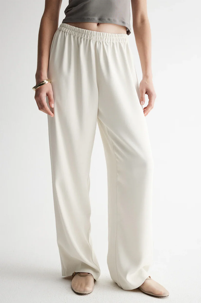 Elka Collective Edra Pant - Ecru - Image 3