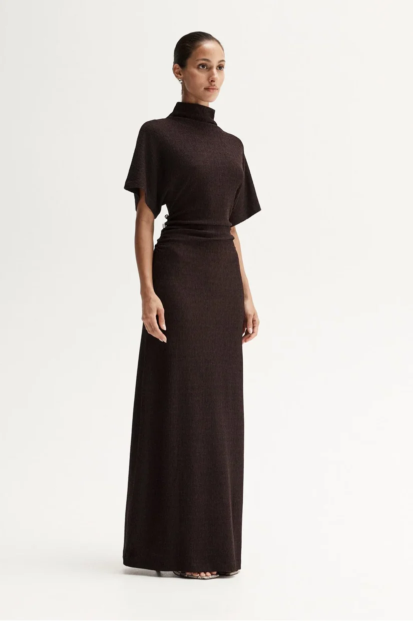 Elka Collective Enid Maxi Dress - Shiraz - Image 2