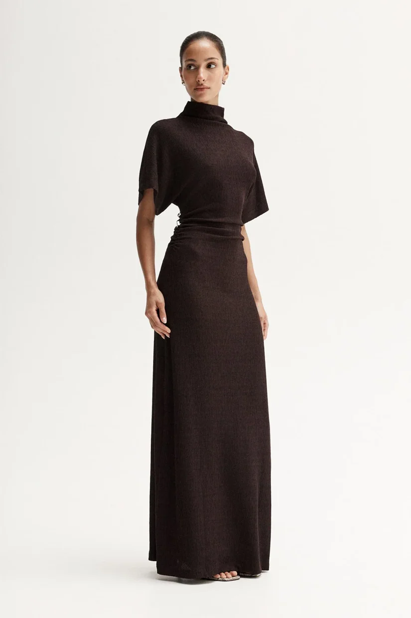 Elka Collective Enid Maxi Dress - Shiraz - Image 3