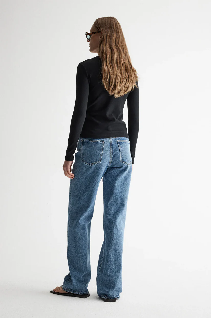 Elka Collective Nola Long Sleeve Top - Black - Image 3