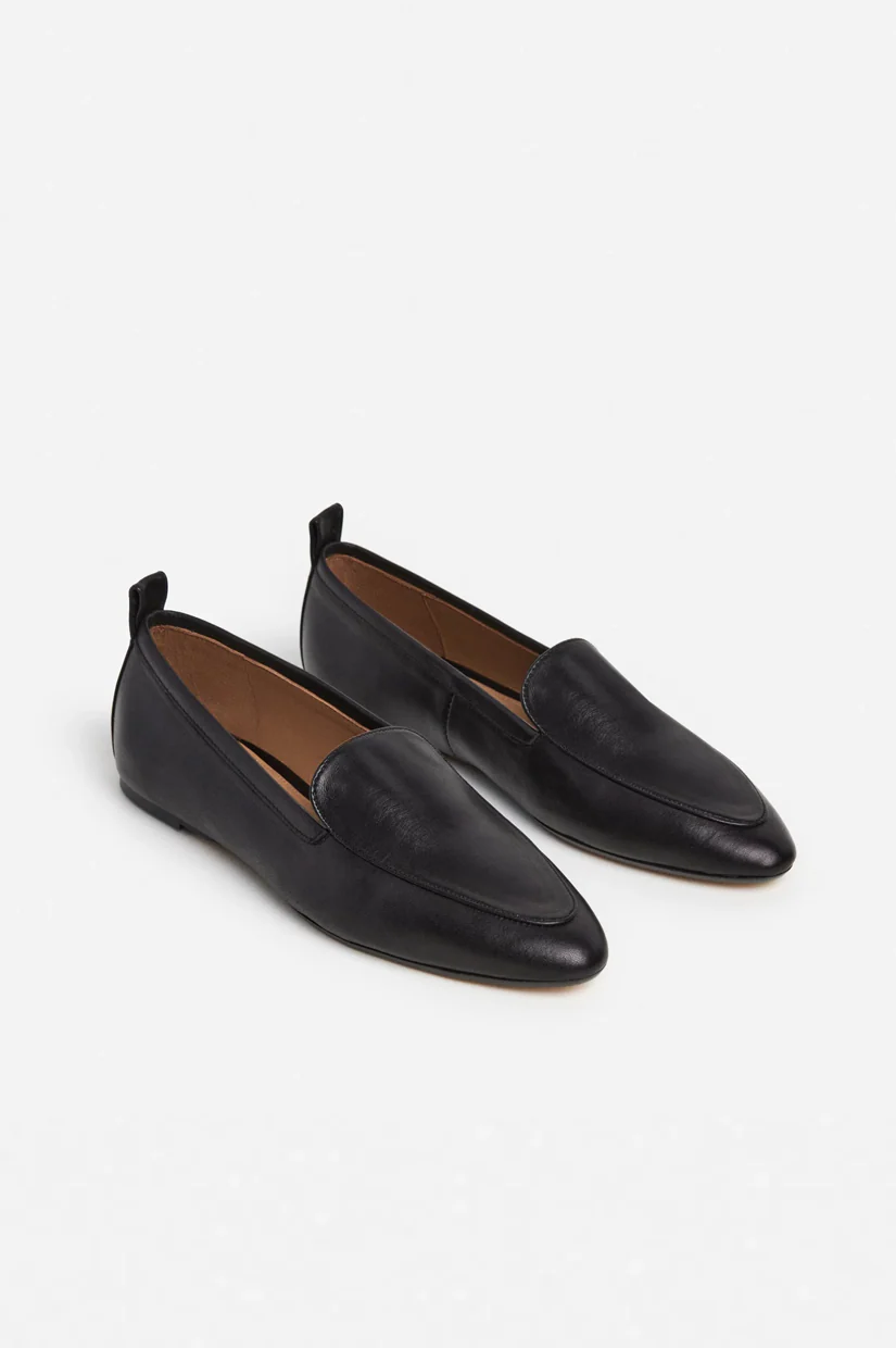 Flattered Cajsa Leather - Black - Image 4