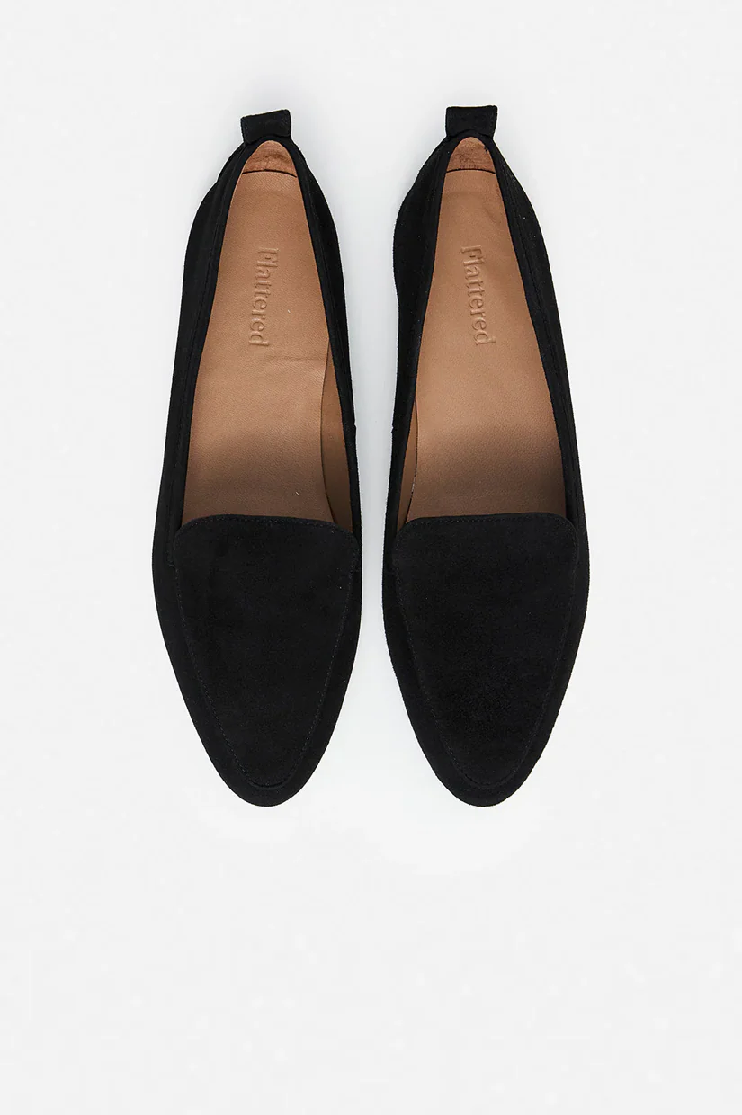 Flattered Cajsa Suede - Black - Image 3