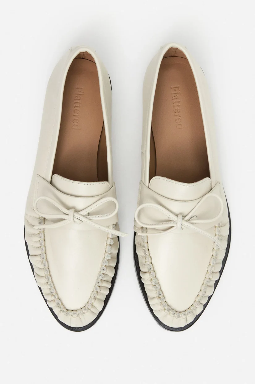 Flattered Dylan Loafer - Creme - Image 2